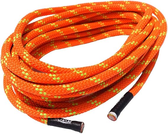 QIQU 7mm Climbing Accessory Cord Rope Cordage Line for Outdoor in 20 ft and 40 ft High Tenacity Polyester Rope