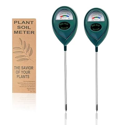 2 Pcs Green Soil Moisture Meter, Plant Water Meter, Moisture Meter for Plants, Soil MoistureTester, Soil Water Gauge for Plants, Plant Moisture Monitor No Battery Needed GreenGreen