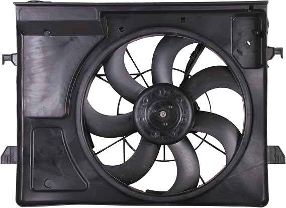 TYG Radiator Cooling Fan Assembly for 2005-2010 Kia Sportage L4/2.0L