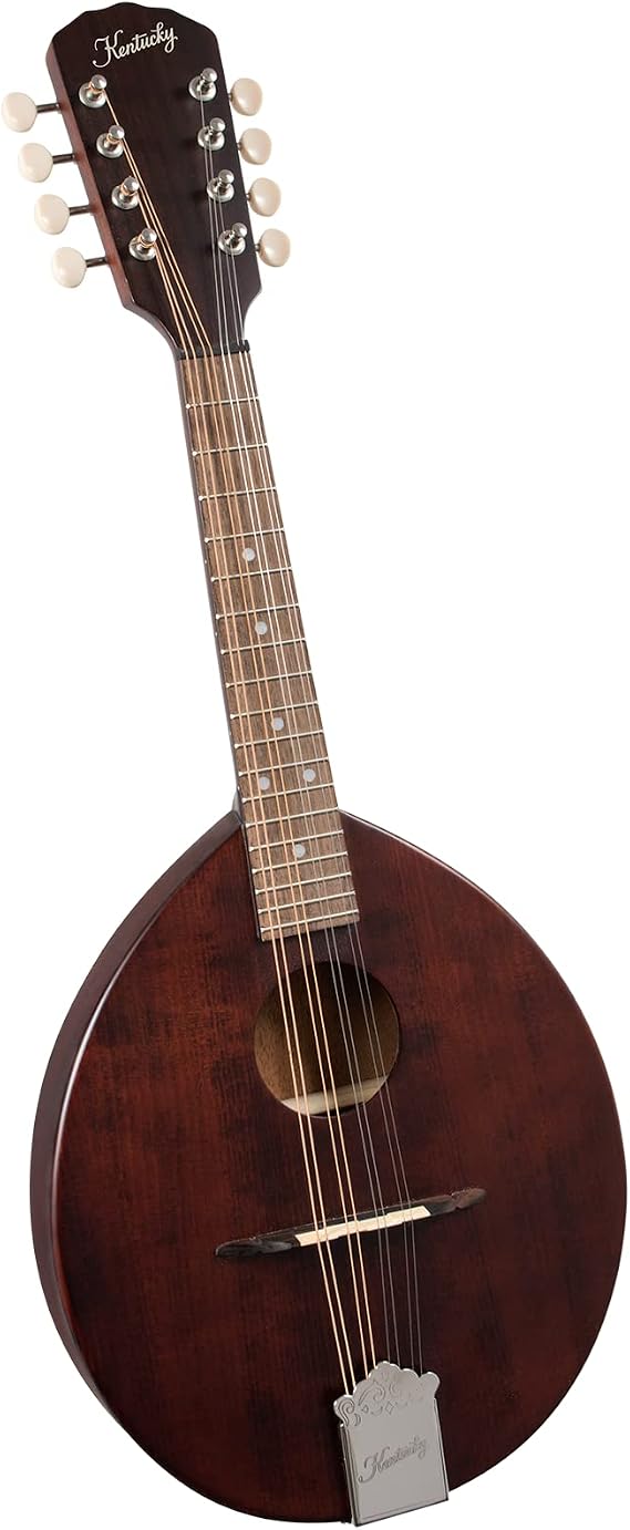 Kentucky KM-120 Army-Navy Special Mandolin All-Mahogany, Smooth Playability, Reliable Tuning, Classic Style