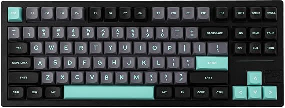 EPOMAKER x Feker Galaxy80 Gaming Mechanical Keyboard Gasket Aluminium Alloy Bluetooth/Wireless/USB-C with Hot-Swap NKRO for Win/Mac/Gamer (Black Marble White Switch)