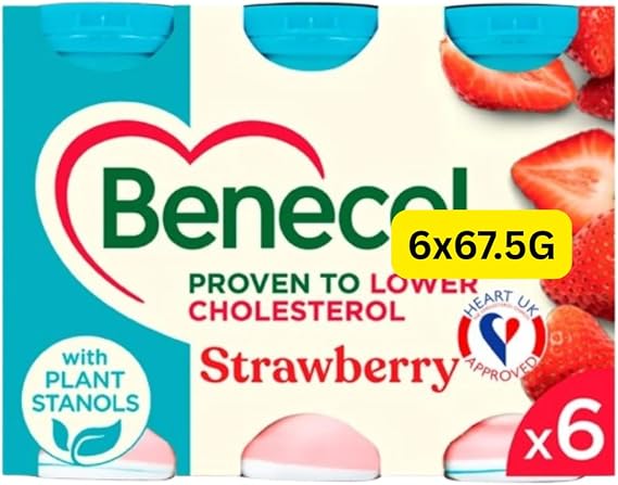 Yogurt Drink Strawberry Benecols (6x67.5g)
