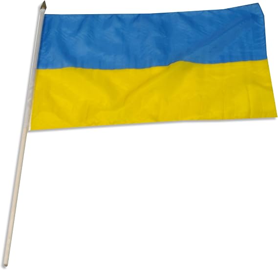 US Flag Store Ukraine Flag, 12 by 18-Inch