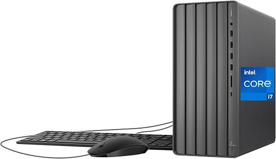 HP Envy Desktop PC, Intel Core i7-14700, 32 GB RAM, 1 TB SSD, UHD Graphics 770, Windows 11 Pro, TE01-5002 (2024)