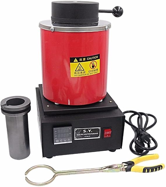 2KG Melting Furnace Metal Melting Furnaces Small Melting Furnace of 220/110V