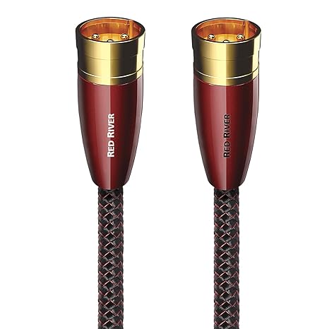 AudioQuest Red River XLR Audio Interconnect Cable (0.75m, Pair)