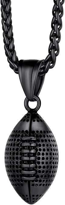 Richsteel Ball Pendants Sports Necklace for Men