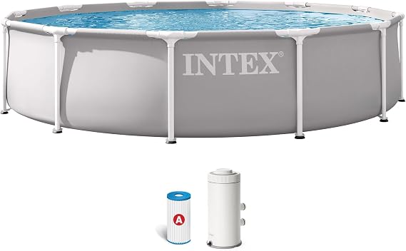İntex 26712 366x76cm Premium Prefabrik Havuz Seti 220v Filtreli