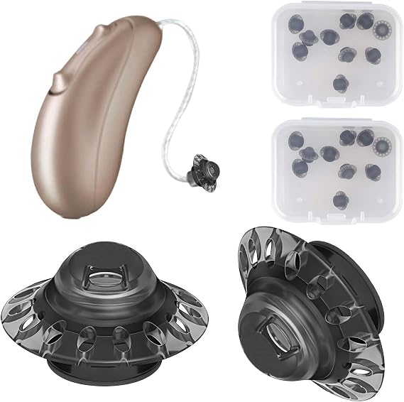 20 PCS for Phonak Open 4.0 Hearing Aid Domes Small Size(0.29 Inch=7.5mm)