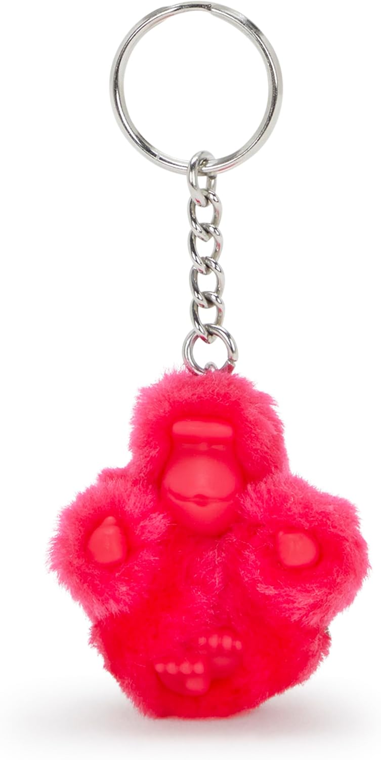 Kipling MONKEYCLIP XS KH Extra small monkey keyhanger, MonkeysKeyhangers, Resort Pink Pink