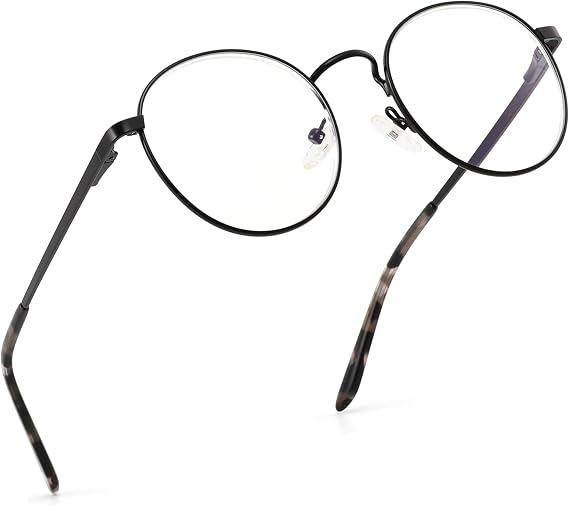 Classic Round Reading Glasses for Women Men Spring Hinge Temple Reades