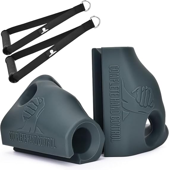 Arm Wrestling Training Handle - Pair of Hand Shaped Grips with Custom Handles Included - Arm Wrestling Training Equipment