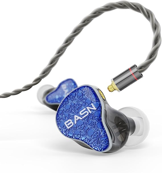 BASN Bmaster5 Hybrid 5 Driver in Ear Monitor,Wired IEM Earbud for Musicians