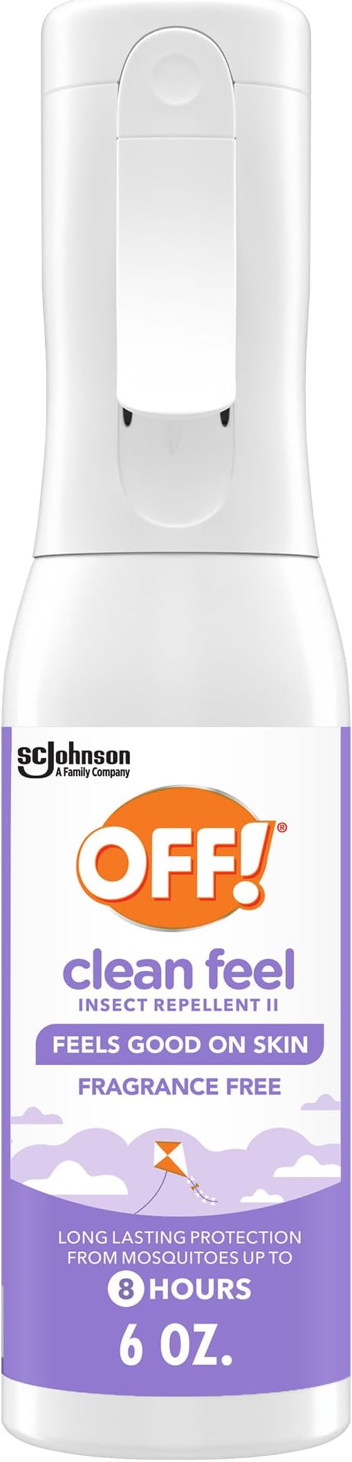 OFF! Clean Feel Misting Insect & Mosquito Repellent Bug Spray, 6 oz