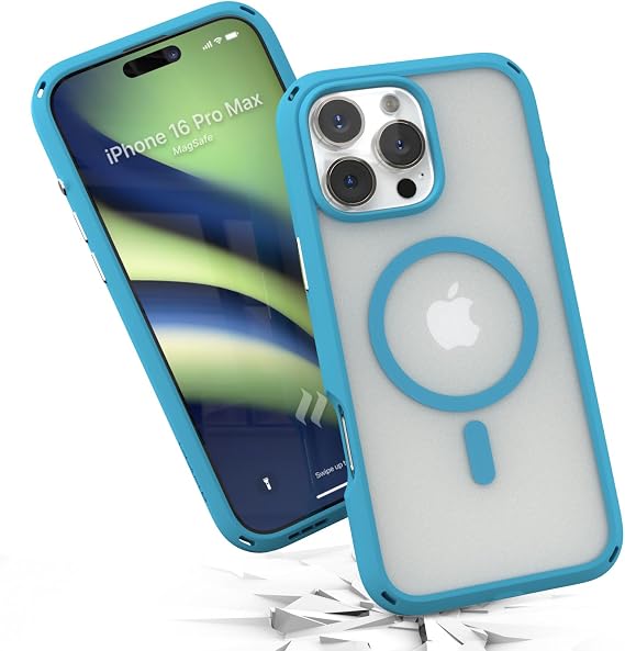 Catalyst Influence Case for iPhone 16 Pro Max, Military Grade Drop Protection Slim Case for iPhone 16 Pro Max with Wrist Lanyard, Compatible with Magsafe, Crystal Clear Back Protective Case Cover