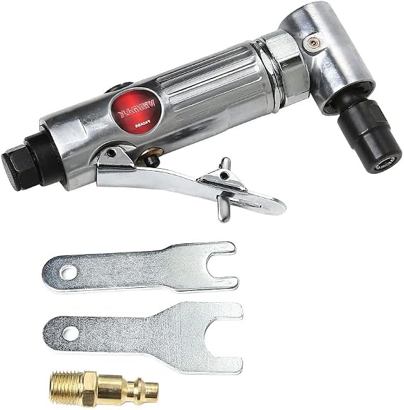 Air Die Grinder 1/4", Right Angle, 21,000 RPM, Ball Bearing Construction