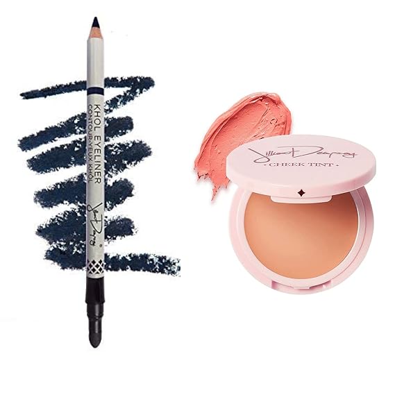 Jillian Dempsey Khol Eyeliner in Black Sapphire + Cheek Tint Petal