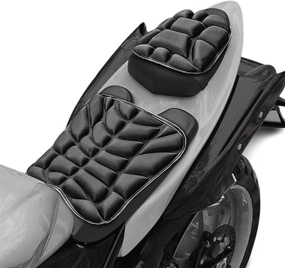 Motorcycle Seat Cushion for BMW F850 GS F 750 850 GSA, Anti-Vibration & Breathable Pressure Relief Seat Pad Comfortable Motorbike Seat Cushion Long Ride Relief