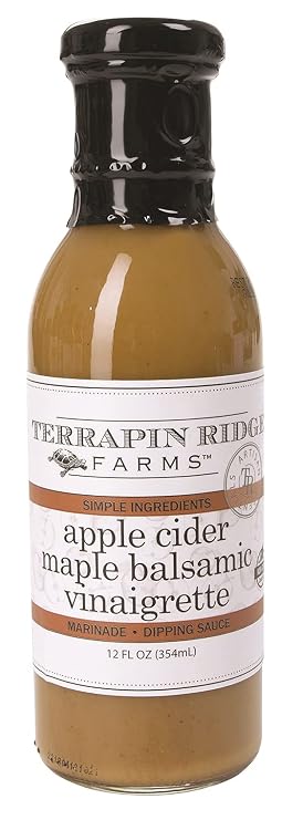 Terrapin Ridge Farms Apple Cider Maple Balsamic Vinaigrette, 12 fl oz