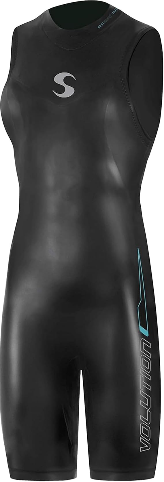 Synergy Women's Volution 3/2mm Triathlon Wetsuit - Sleeveless Shorty Open Water