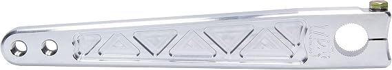 Pitman Arm, Heavy Duty, Angle Broach, Aluminum, Natural, Sprint Car- Each