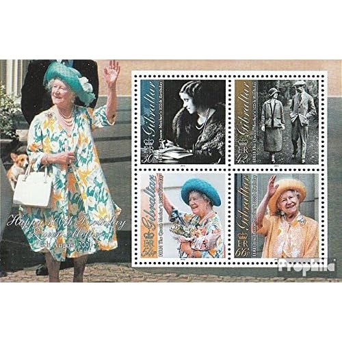 Gibraltar Block42 Complete.Issue. unmounted MintNever hinged  MNH 2000 Birthday Stamps for Collectors British Royal Family Diana, Charles, Elisabeth ..