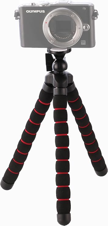 Fotga Large Octopus Flexible Portable Camera DV Tripod 1/4" 3/8" Stand for Canon Nikon
