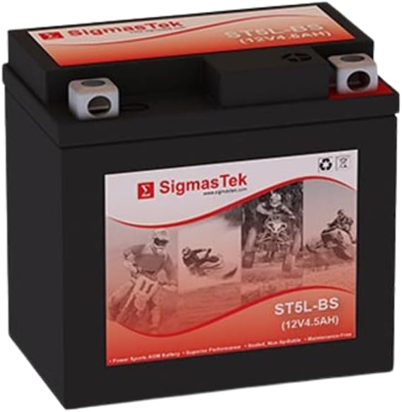 EverStart ES5L-BS Motorcycle Battery (Replacement)