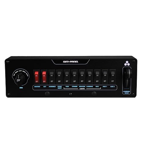 SIM-PANEL Aero Series FlightMate Simulation Panel (Single Mag)