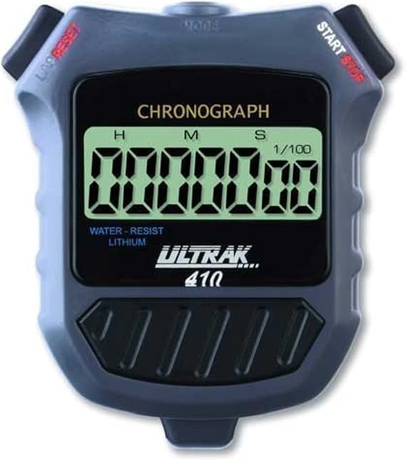 Ultrak 410 Simple Event Timer Stopwatch With Silent Operation