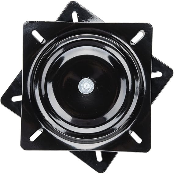 SeaLux Universal Heavy Duty 360 degree Seat Swivel Base 6" x 6" Mount Plate for Bar Stool, Chair, boat or van pilot seat