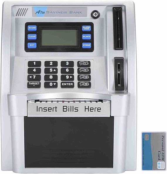ATM Piggy Bank, Electronic Money Bank, 1 Pc