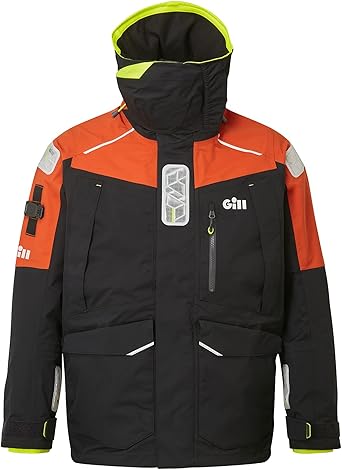 Gill Mens OS1 Ocean Size Small Graphite Performance Jacket Graphite, Small