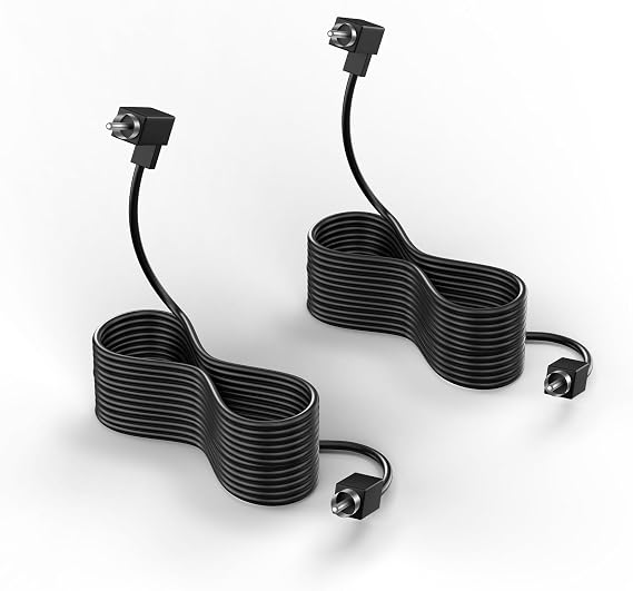 2Pcs for Vizio Satellite Speaker Wire, Surround Speaker Replacement Wires Compatible with V51 M51 SB3651 SB4051 SB425 SB46514 SB4531 SB385, 24.6Feet Cable for Vizio Speaker