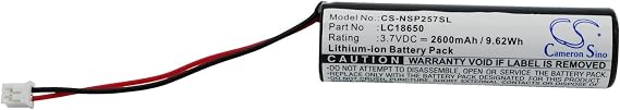 Estry Battery Replacement for LC18650 P2570