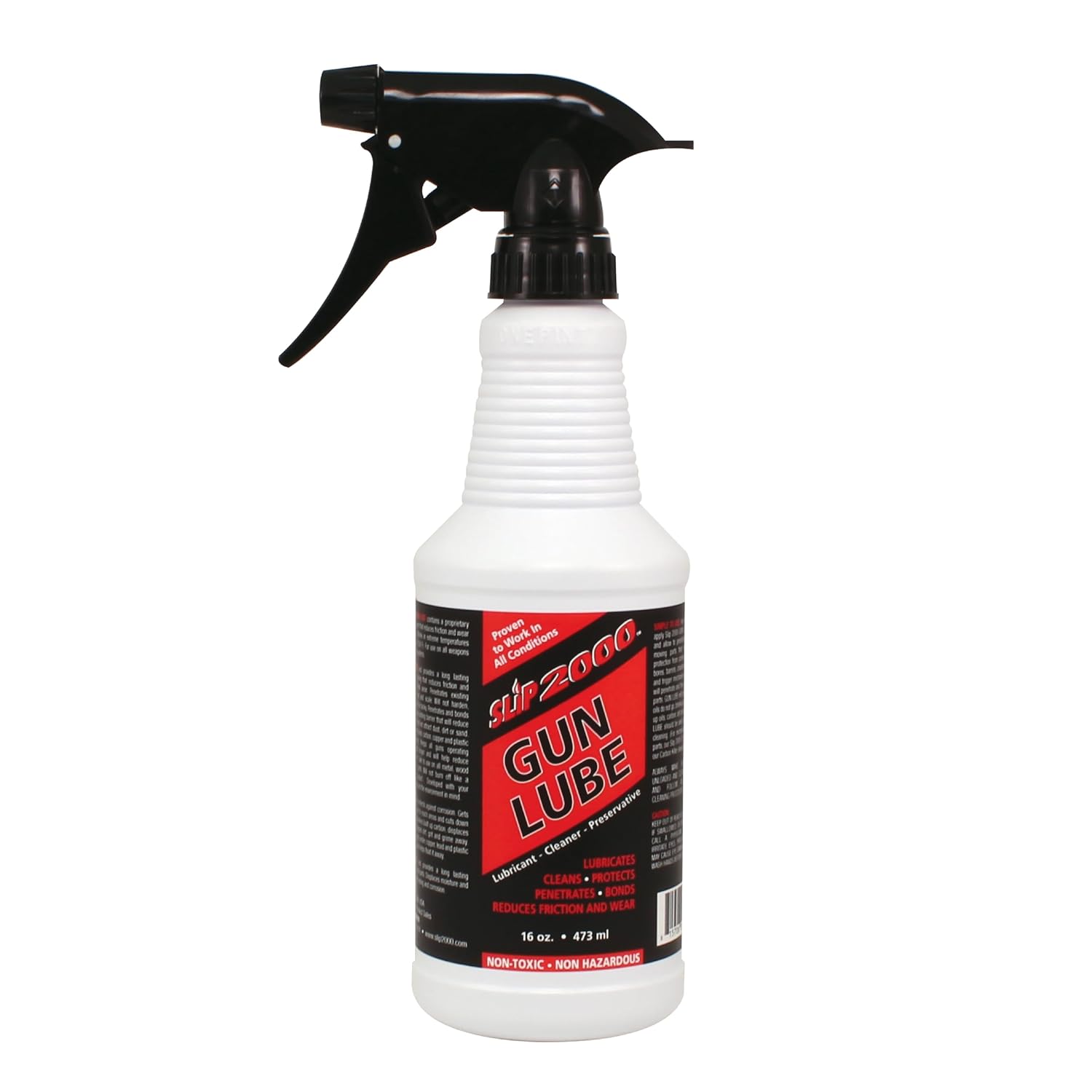 SLIP 2000 Gun Lube - Penetrating Gun Lubricant Lubricating CLP Gun Cleaner - 16 oz Trigger Spray