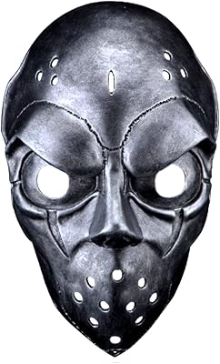 Resin Ice Hockey Goalie Cosplay Mask Halloween Dance Party Costume Mask Prop