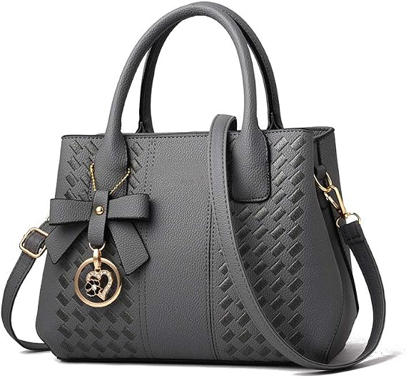 Purses and Handbags for Women Fashion Ladies PU Leather Top Handle Satchel Shoulder Tote Bags