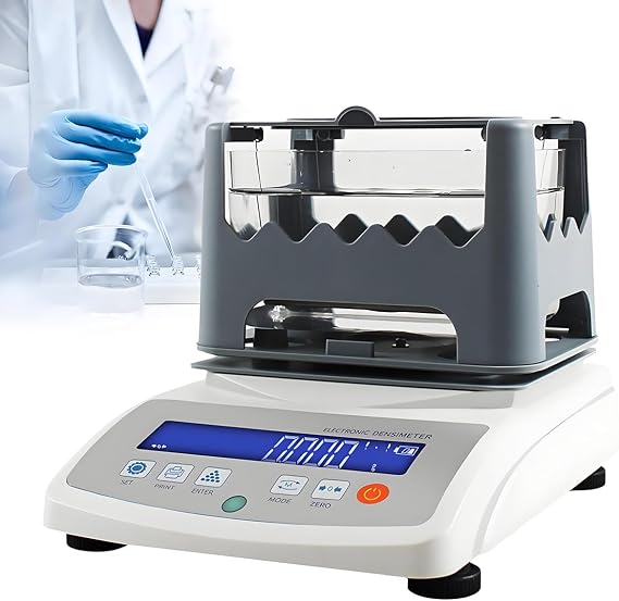 Precious Metal Authenticity Tester, Gold K Value Tester, Accurate Gold Purity Meter, Max Weight 300g 600g 1200g, Temperature Compensation, RS232 Interface, For Jewelry Industry, Bank MDJ-1200A