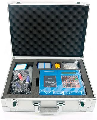 Ultrasonic Flow Meter, TS-2 TM-1 TL-1-HT Portable Digital Liquid Ultrasonic Flow Meter Water Flowmeter TUF-2000P Liquid Flowmeter With Printing FunctionHost plus TS-2