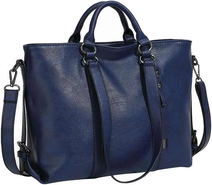 Pahajim Womens PU Leather Purse Ladies Large Work Tote Bag Designer oversize Capacity Travel Bucket Handbag