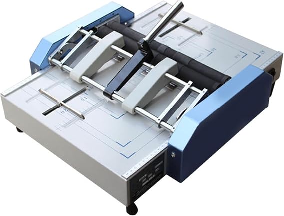 Electric Paper Book Stapler Creasing Machine,A3 Brochure Stapler Folder,Stitch Flat Staple Automatic Binding Machine,Folder Dotted Line Machine,220V