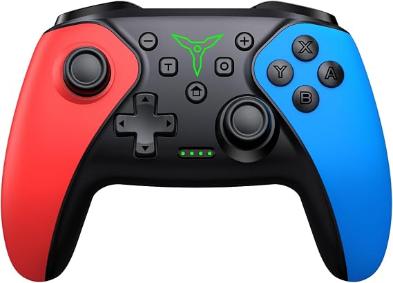 HELLCOOL Switch Controller Wireless Pro Controller for Nintendo Switch 2/1/Lite/OLED Console Macro/Turbo/Wake Function Precise Control Dual Motors Vibration 15 Hours Playing Time