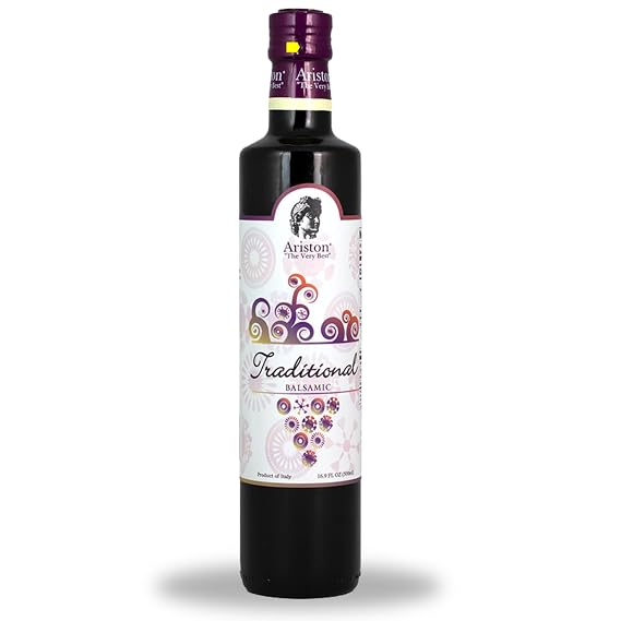 Ariston Aged Balsamic Vinegar of Modena, Traditional Flavored, 16.9 Fl Oz