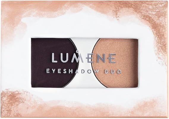 LUMENE Bright Eyes Eyeshadow Duo Illuminator Double Headlight Dusk & Dawn