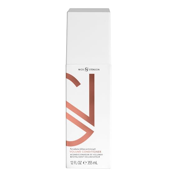 Volume Conditioner, Lightweight Conditioner for Fine to Normal, Highlighted & Color-Treated Hair, Adds Volume, Hydrates & Seals in Moisture - Color Safe Vegan (12oz/355mL)