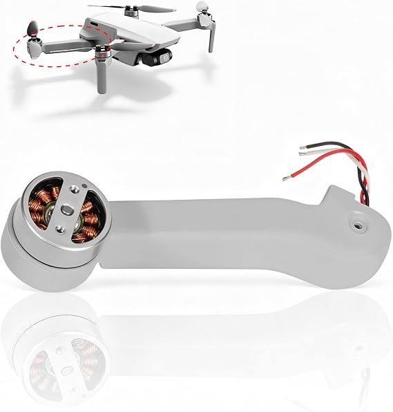Mini 4K Drone Motor Arm Assembly Replacement Rear Right Arm, Compatible with DJI Mini 4K Spare Parts