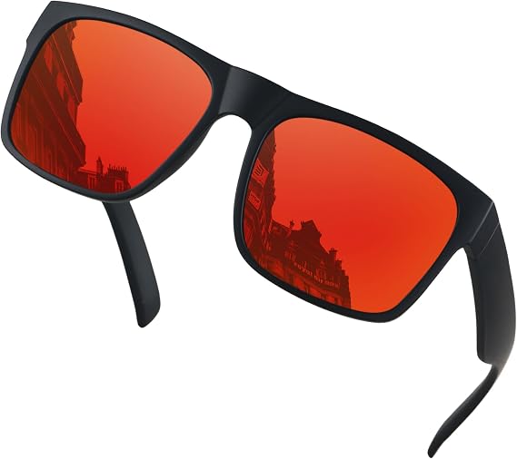Extra Large Sunglasses for Big Wide Heads, Mens Polarized XL Oversized Square Sun Glasses
