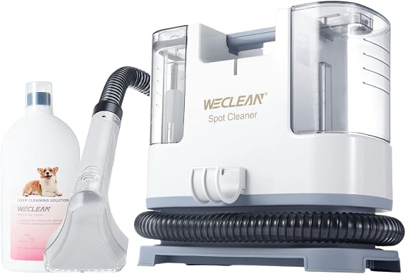 WECLEAN C1 Portable Carpet Cleaner and Cleaning Solution