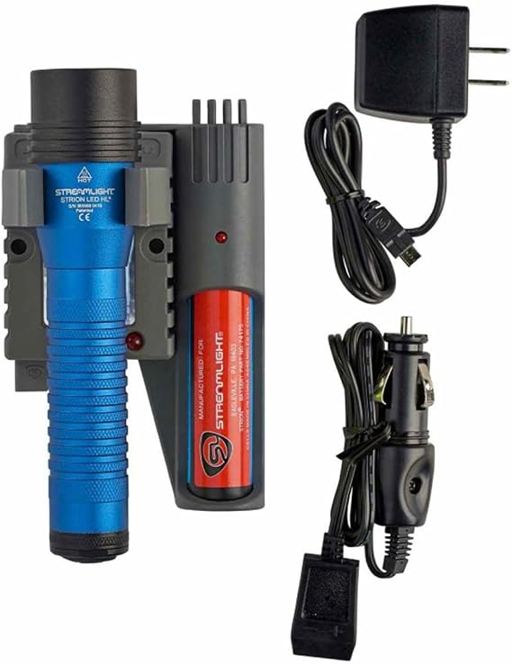 Streamlight 74782 Strion HL 120Dc Piggyback, Blue